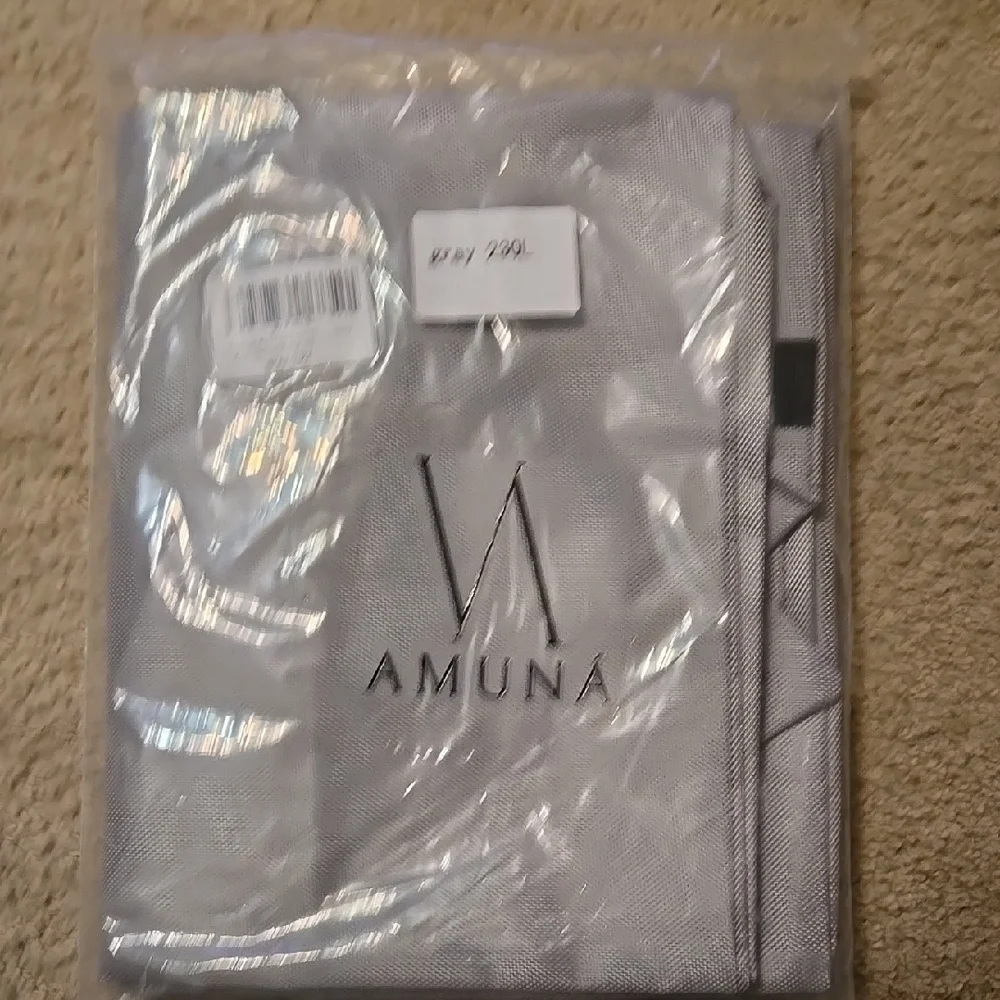 NIB Gray Fabric Extra Large Multi Purpose Bag